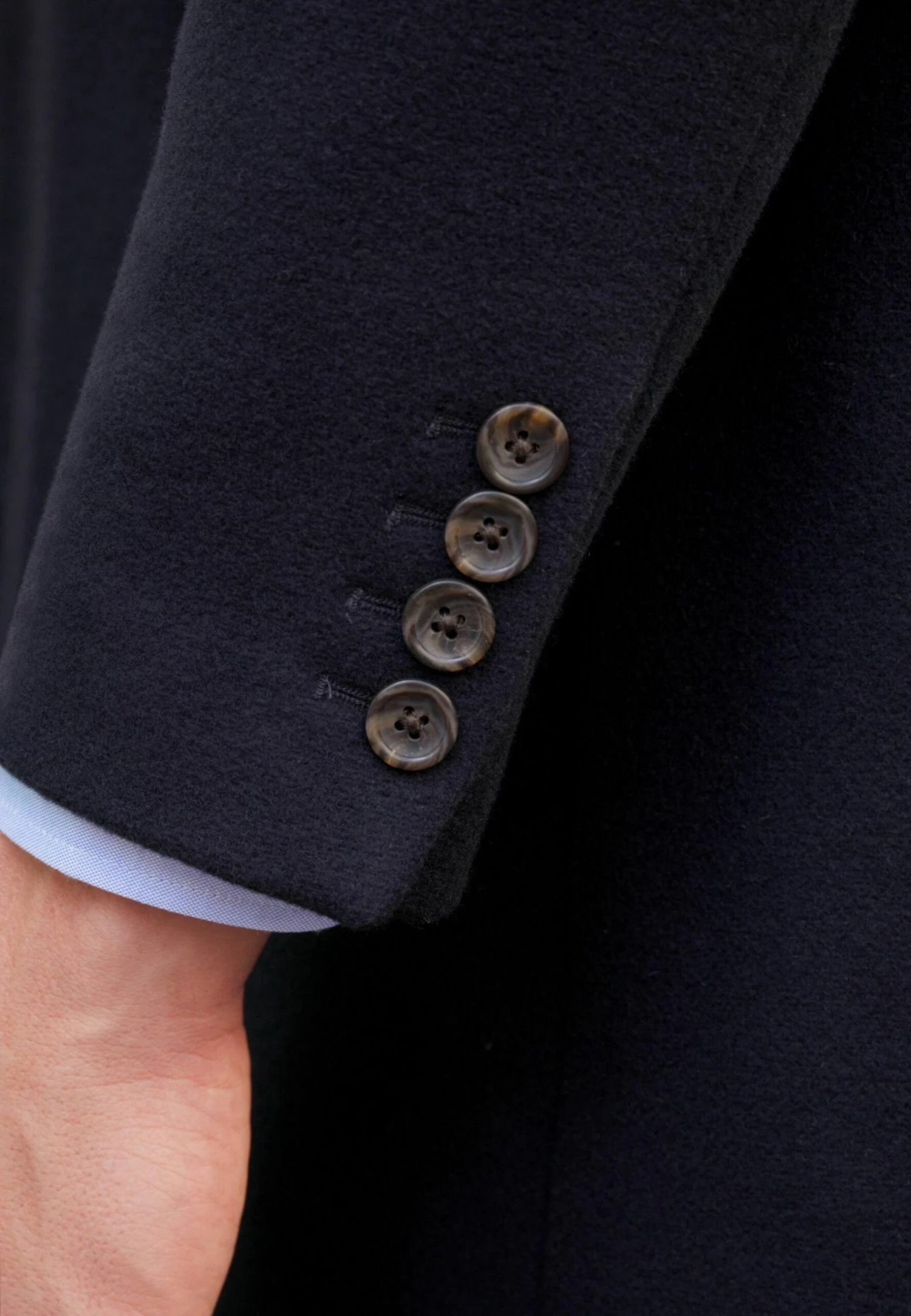 Next Signature Epsom Withstandard - Halflange Jas - Navy Blue - Afbeelding 2