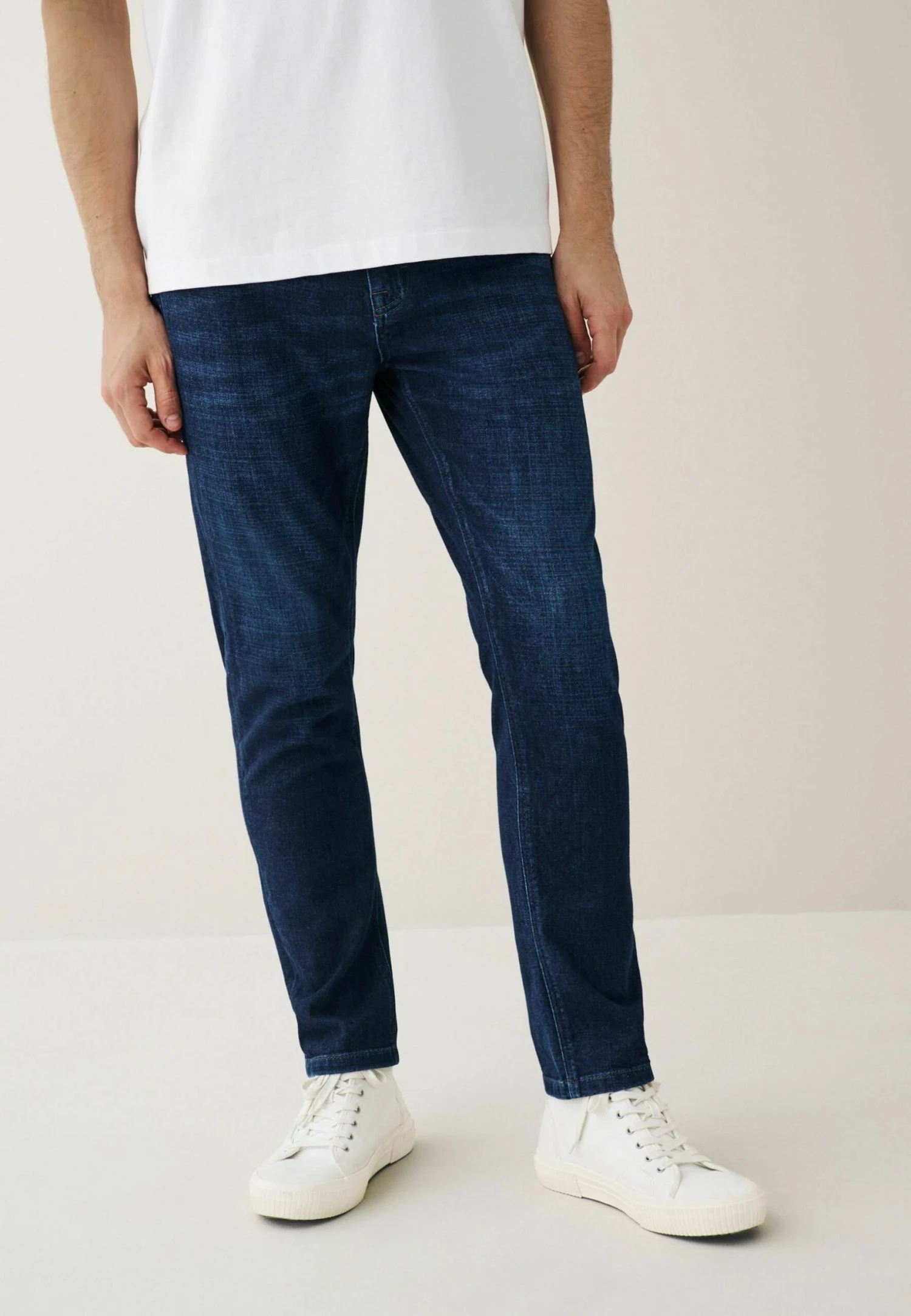 Next Lightweight Stretch- Slim Fit Jeans - Dark Blue