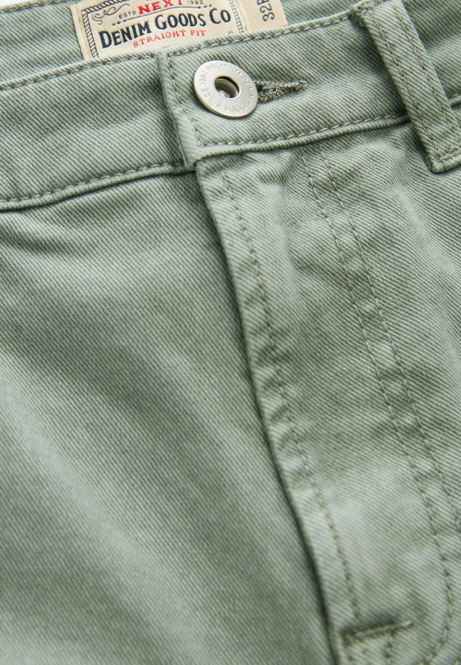 Next Stretch Standard - Jeansshort - Sage Green - Afbeelding 6