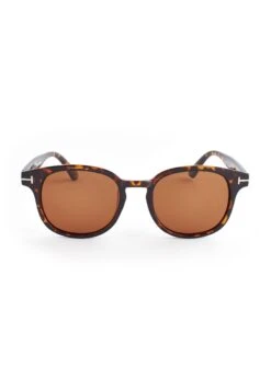 Next Rounded Polarised Standard - Zonnebril - Tortoiseshell Brown