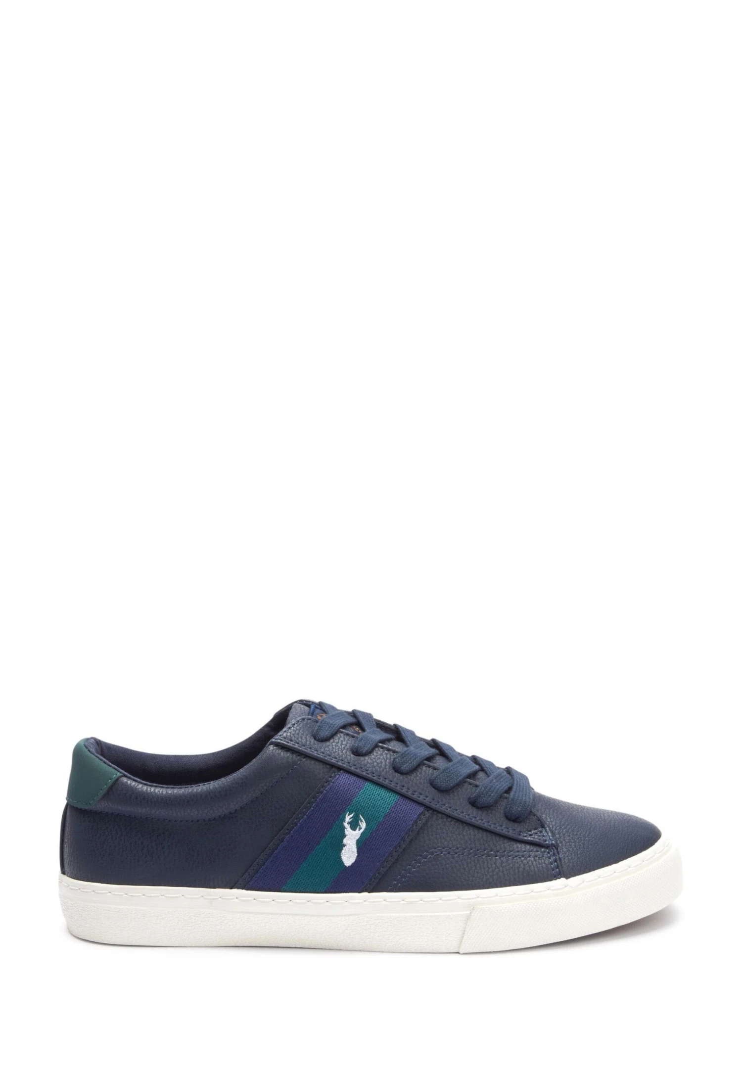 Next Stripe Stag Standard - Sneakers Laag - Navy Blue - Afbeelding 2