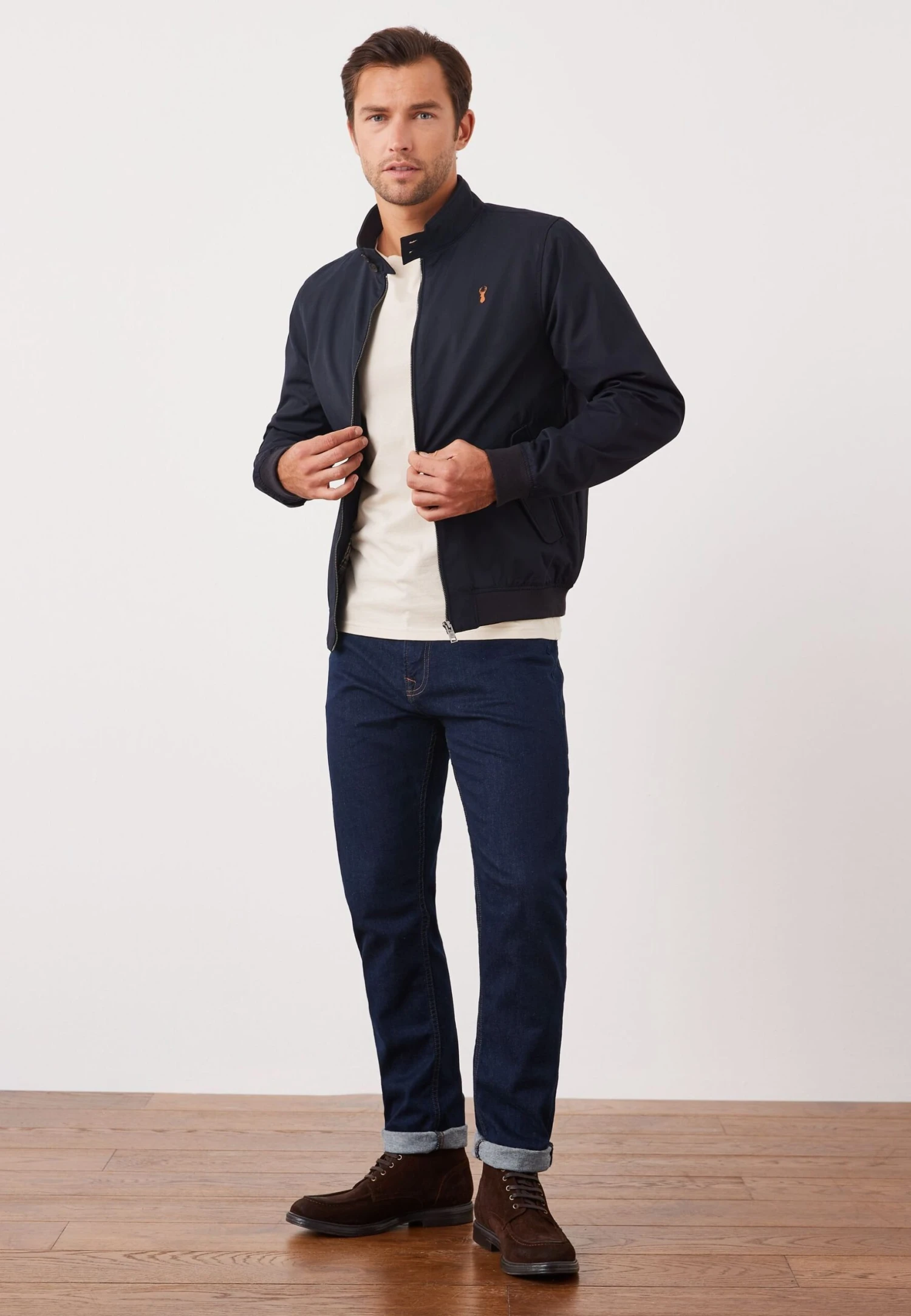 Next Stag Harrington - Jas - Blue - Afbeelding 2