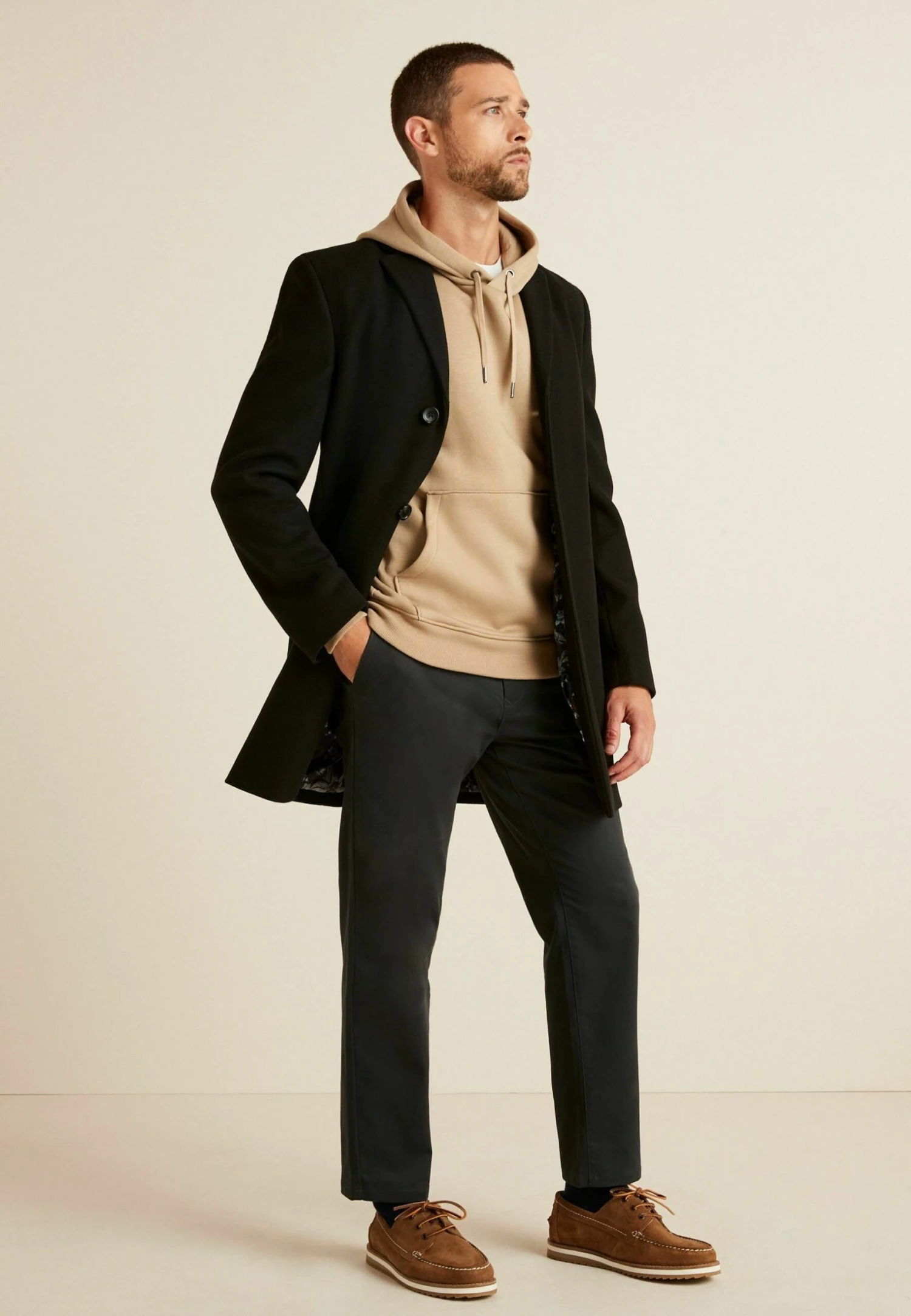 Next Epsom - Halflange Jas - Black - Afbeelding 2