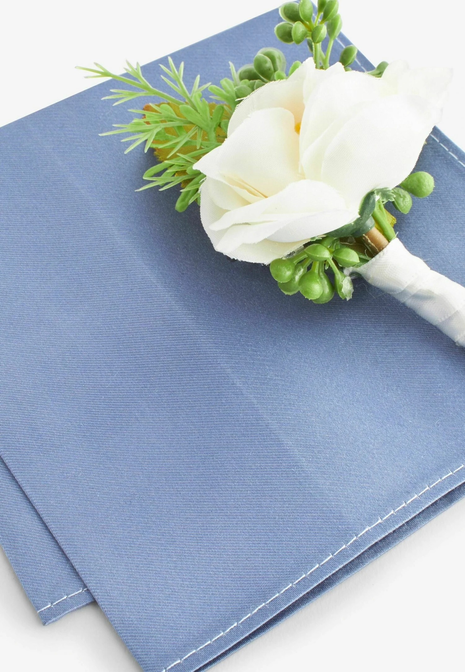 Next Set Standard - Pochet - Blue - Afbeelding 3