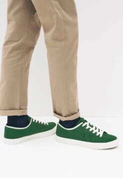 Next Collared - Sneakers Laag - Dark Green
