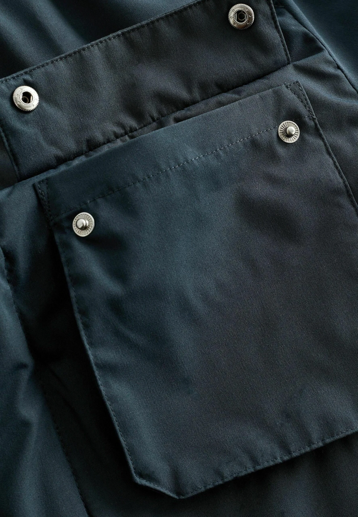 Next Four Pocket Funnel Neck Standard - Parka - Navy Blue - Afbeelding 6