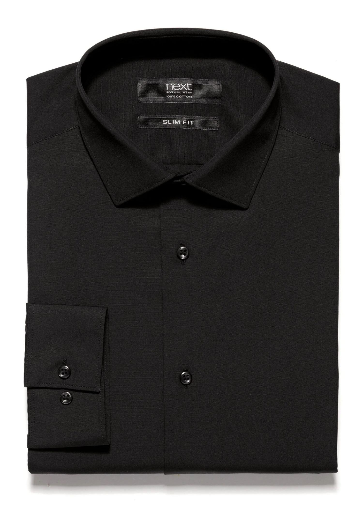 Next Zakelijk Overhemd - Black - Afbeelding 5