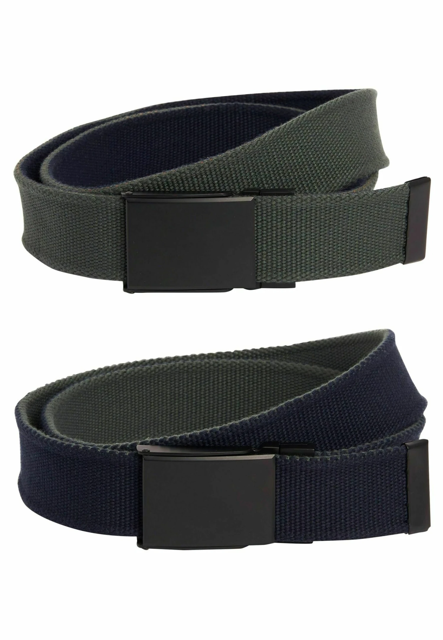 Next 2 Pack Reversible- Riem - Navy Khaki - Afbeelding 3