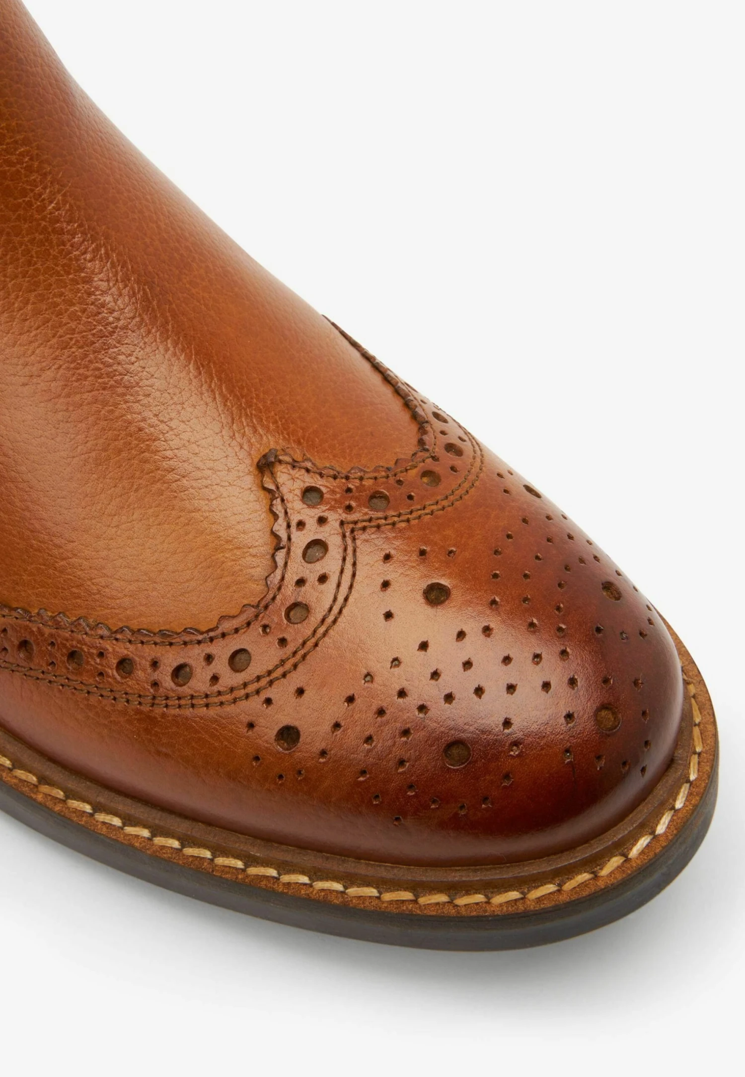 Next Modern Heritage Brogue Standard - Korte Laarzen - Tan Brown - Afbeelding 5