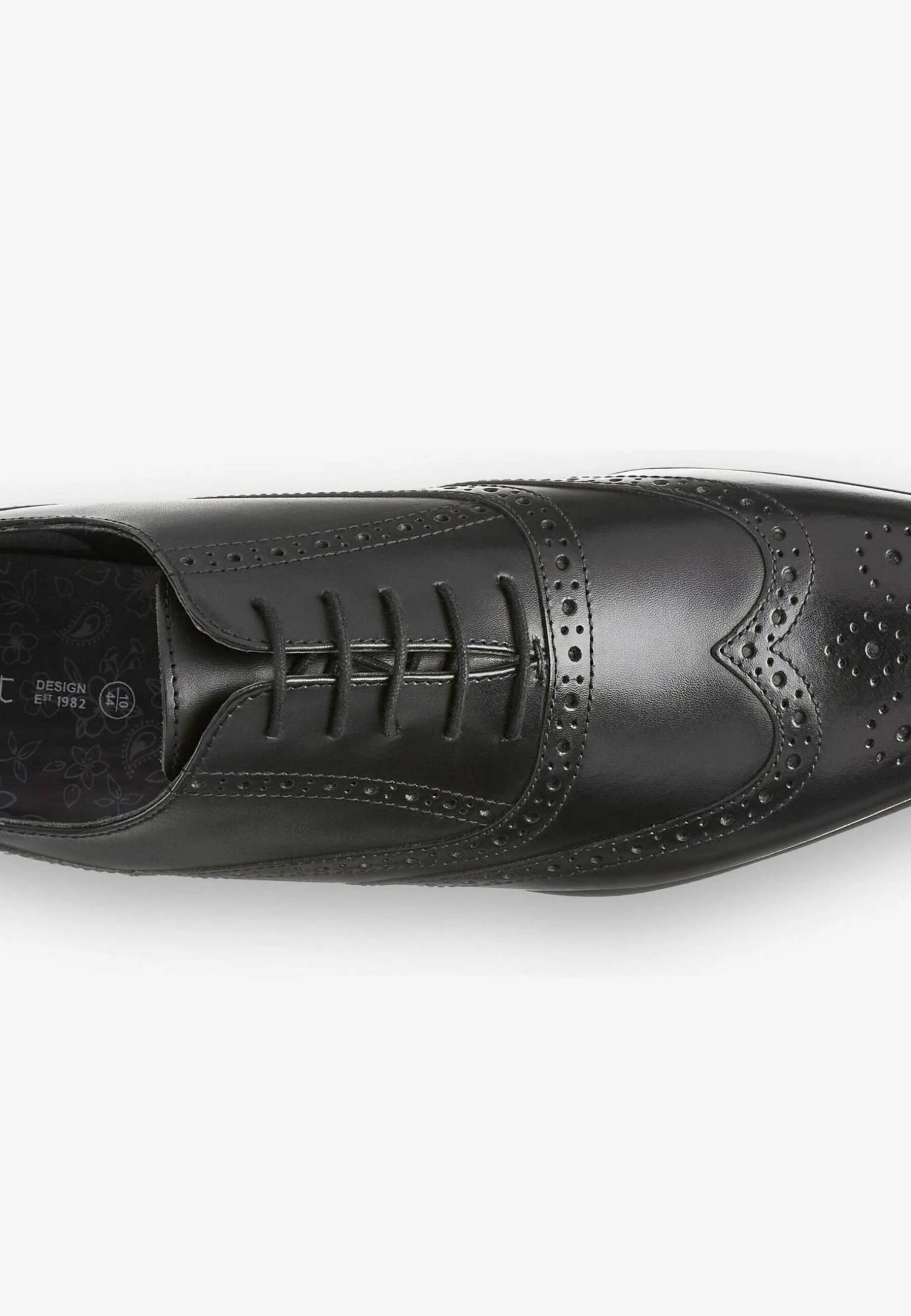 Next Oxford Brogue Wide Fit - Veterschoenen - Black - Afbeelding 3