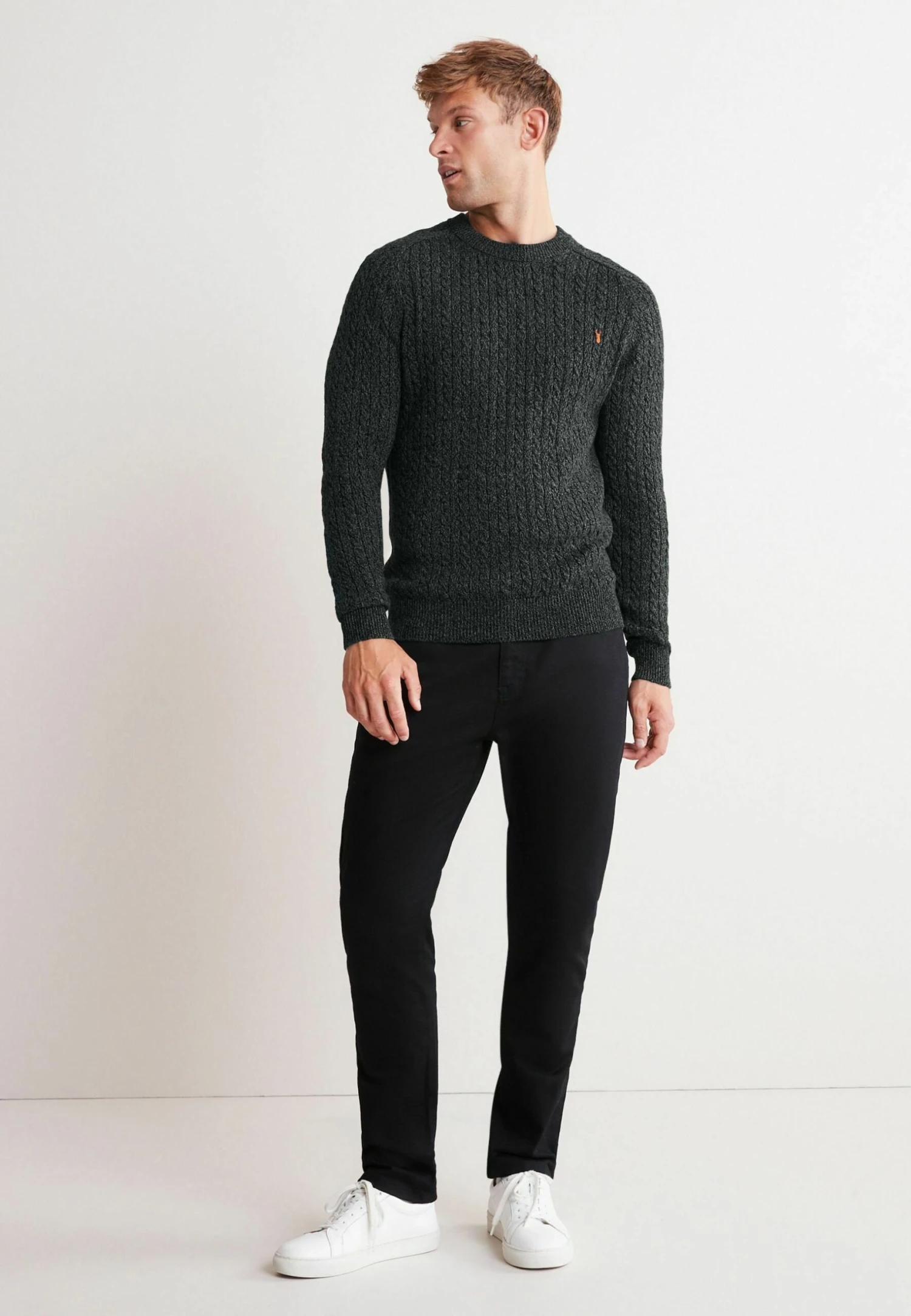 Next Crew Neck - Trui - Grey - Afbeelding 2