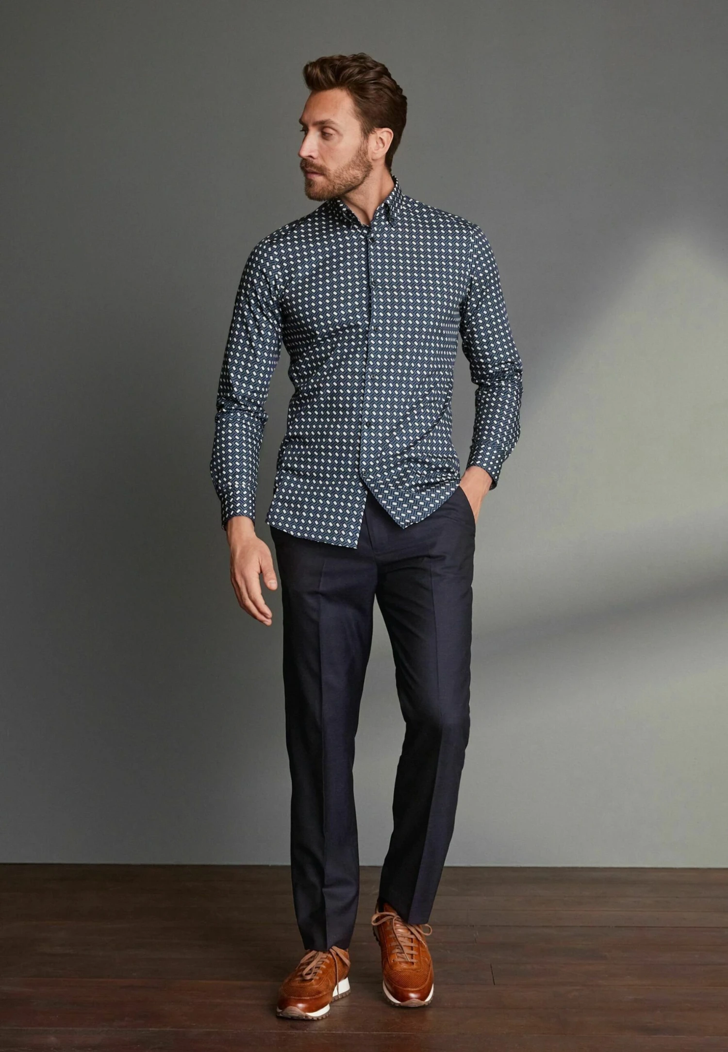 Next Signature With Motion Flex - Pantalon - Navy Blue - Afbeelding 3