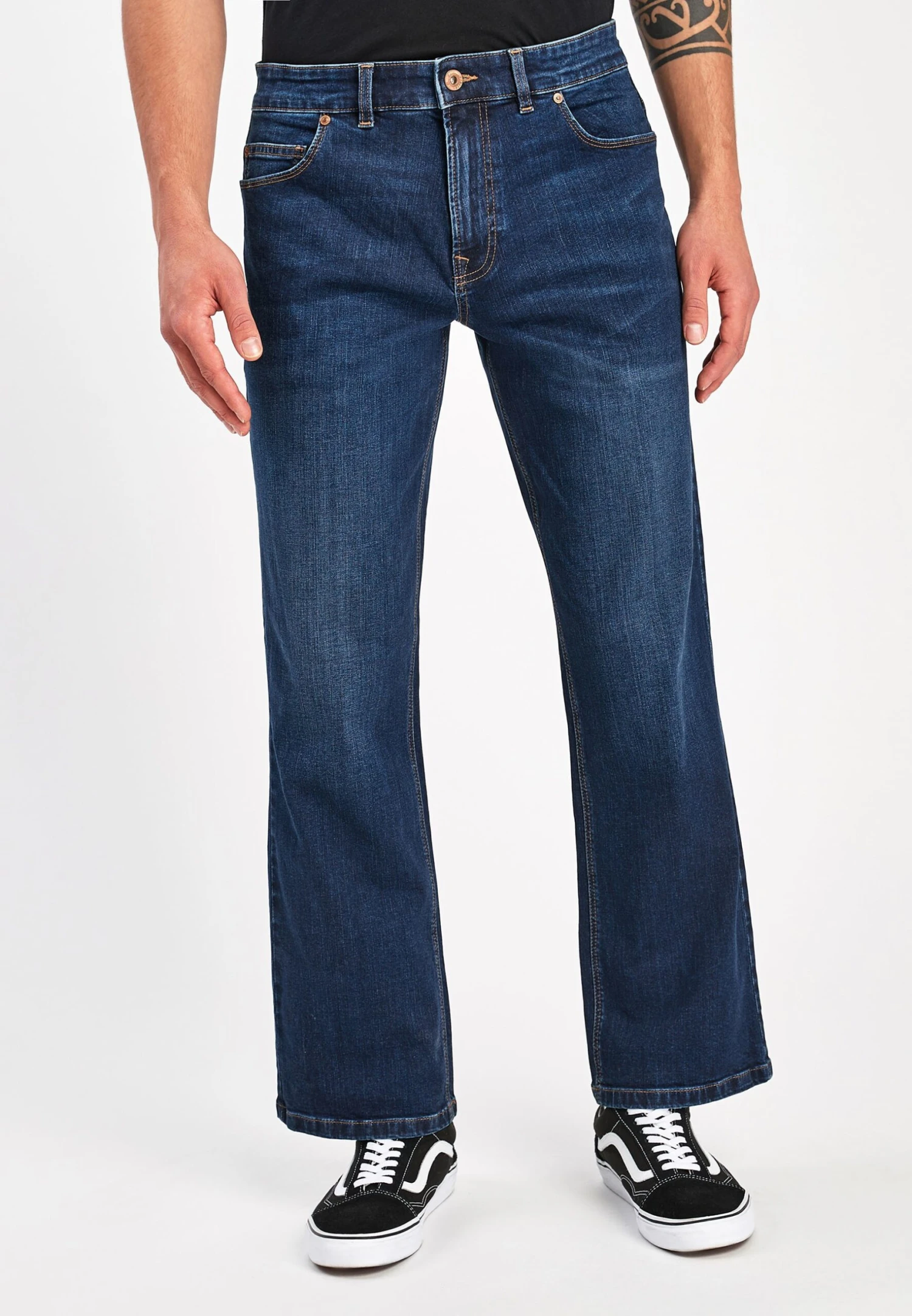 Next With Stretch - Straight Leg Jeans - Blue Denim