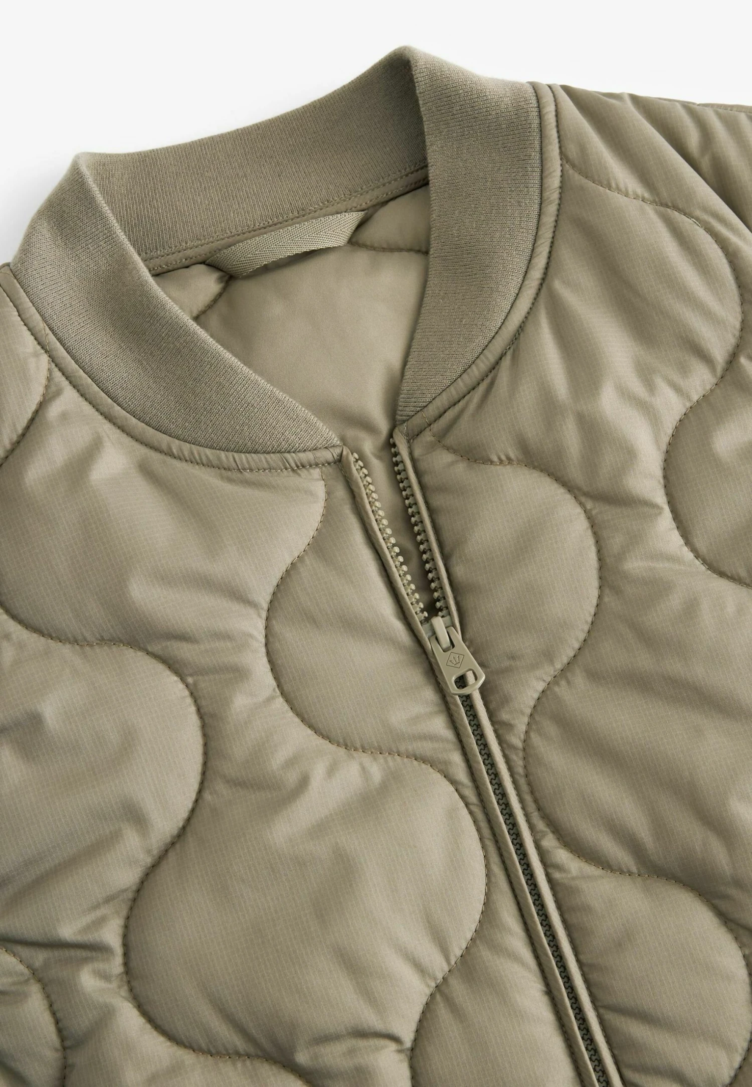 Next Shower Resistant Quilted Gilet Standard - Bodywarmer - Stone Natural - Afbeelding 8