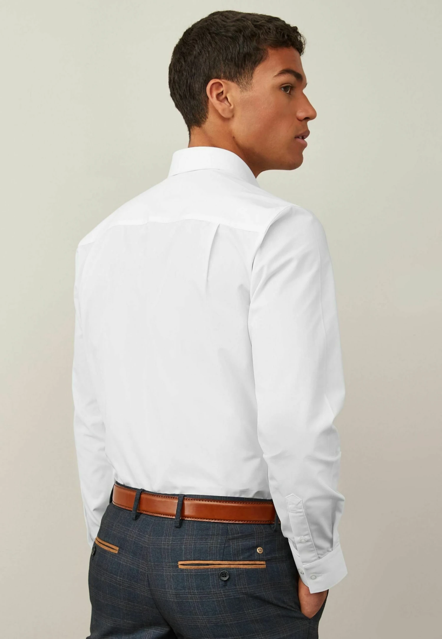 Next Easy Care Single Cuff - Zakelijk Overhemd - White - Afbeelding 2