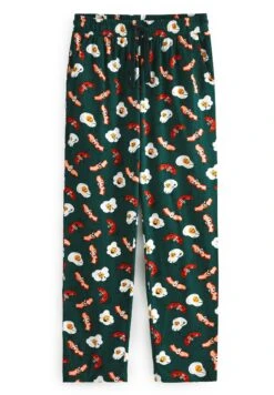 Next Breakfast Print Standard - Pyjamabroek - Green