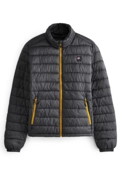 Next Shower Resistant Lightweight Standard - Winterjas - Grey Yellow Funnel Neck