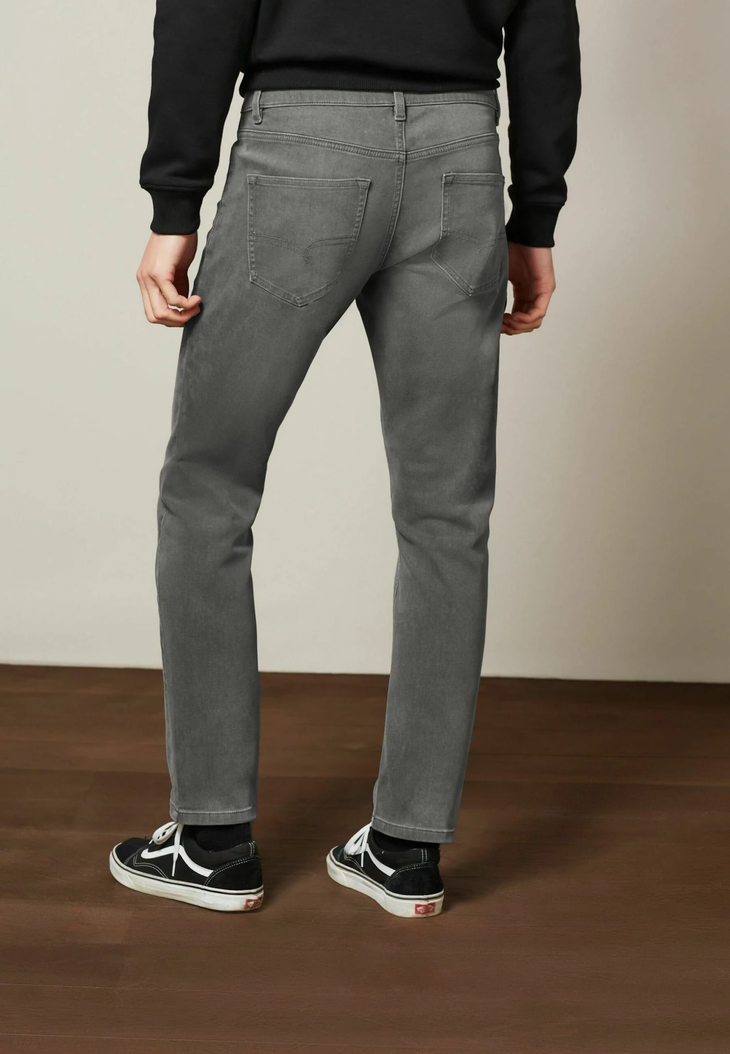 Next Motion Flex Stretch - Slim Fit Jeans - Light Grey - Afbeelding 3