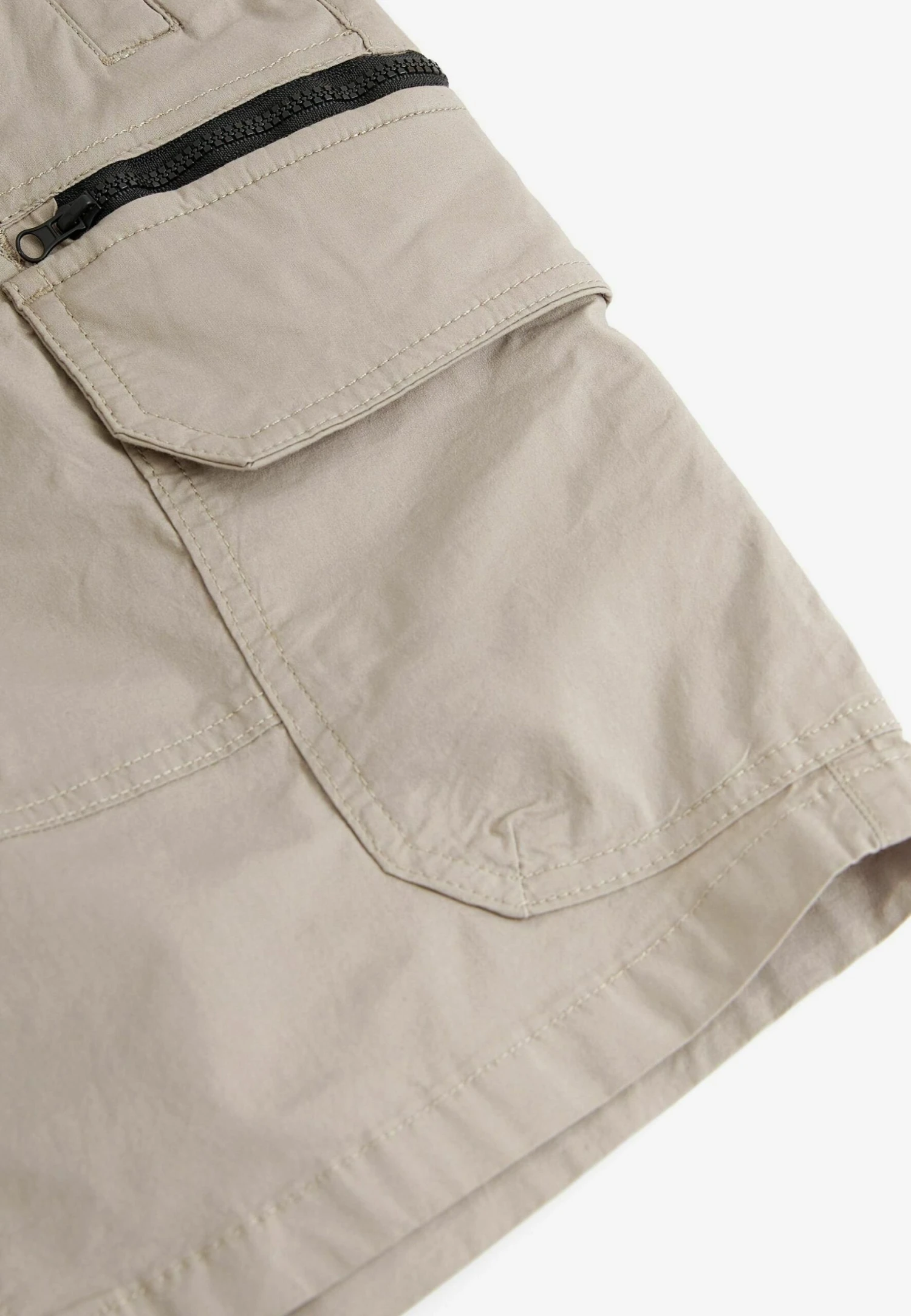Next Drawstring Waist Tech Standard - Shorts - Stone - Afbeelding 5