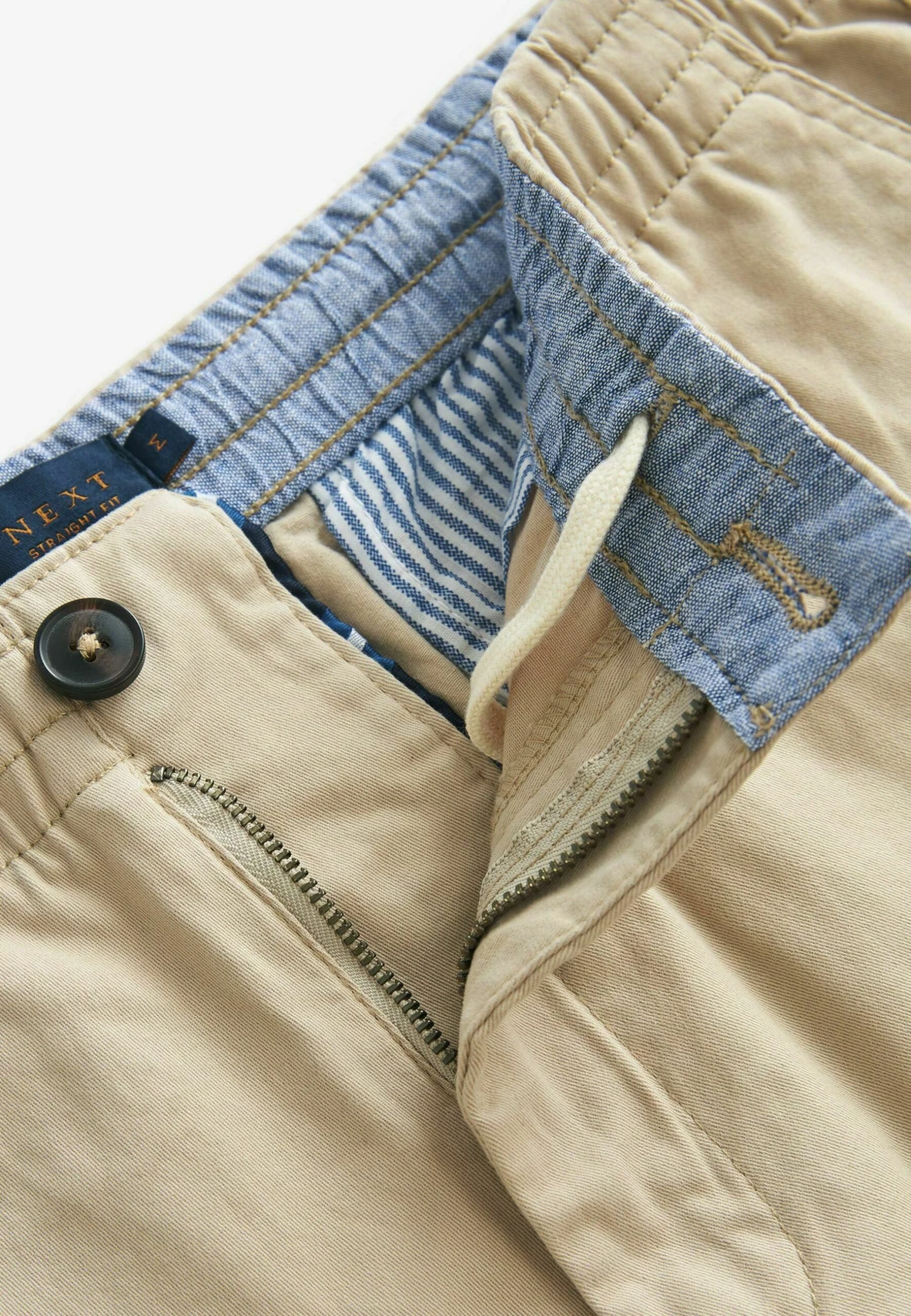 Next Stretch Elasticated Waist - Shorts - Stone - Afbeelding 9