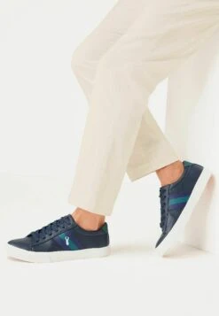 Next Stripe Stag Standard - Sneakers Laag - Navy Blue