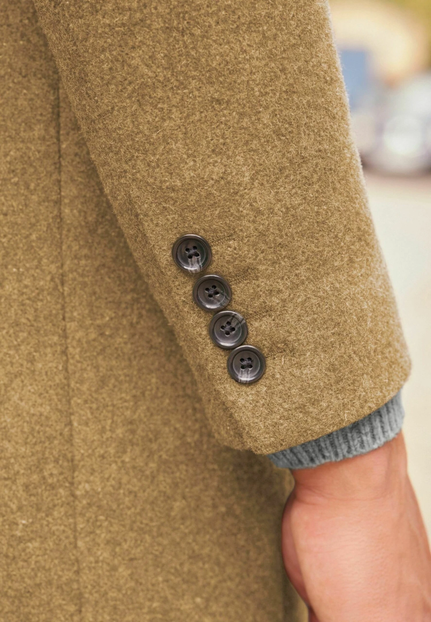 Next Signature Epsom Withstandard - Halflange Jas - Natural - Afbeelding 5