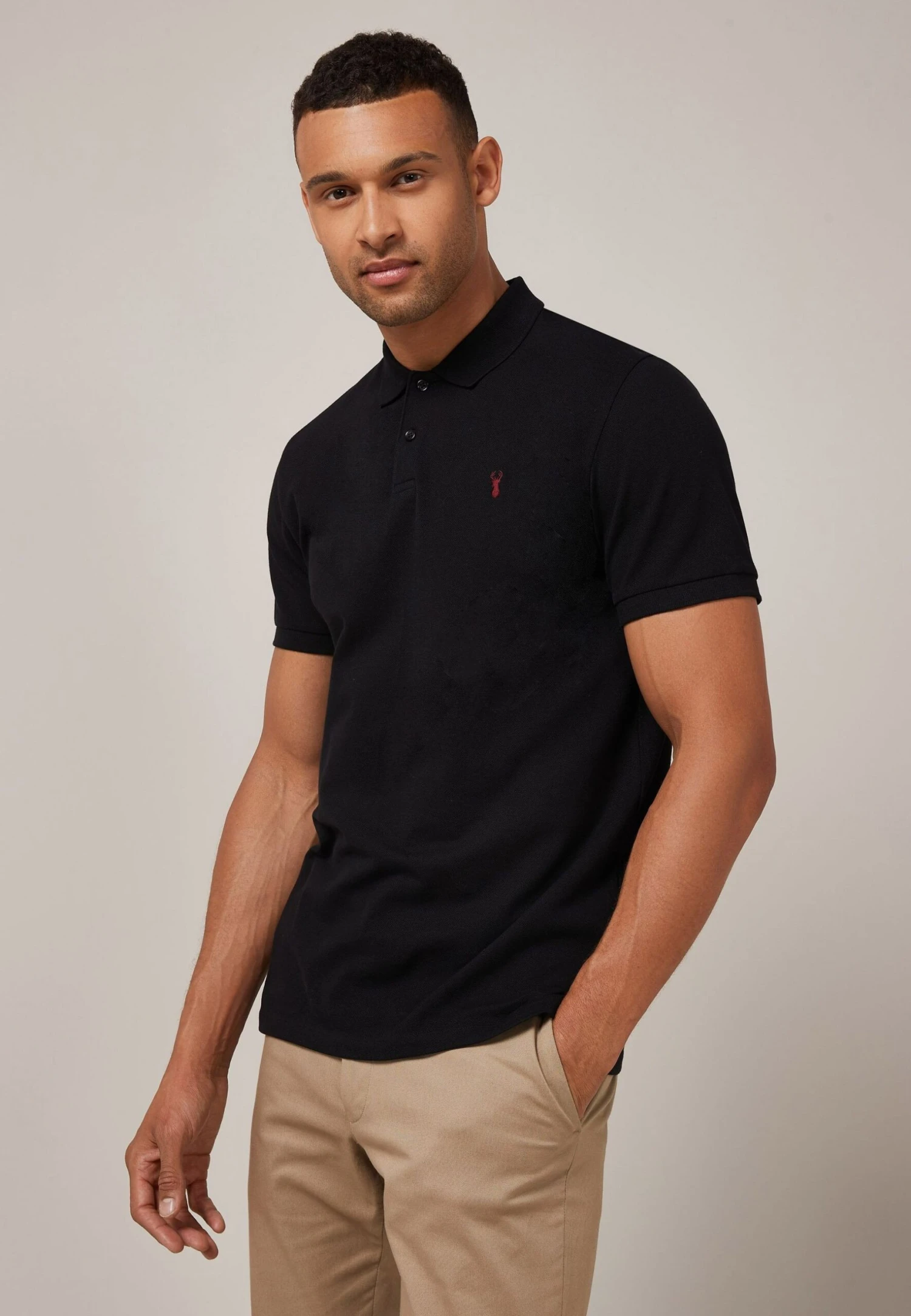 Next Pique- Poloshirt - Black - Afbeelding 3