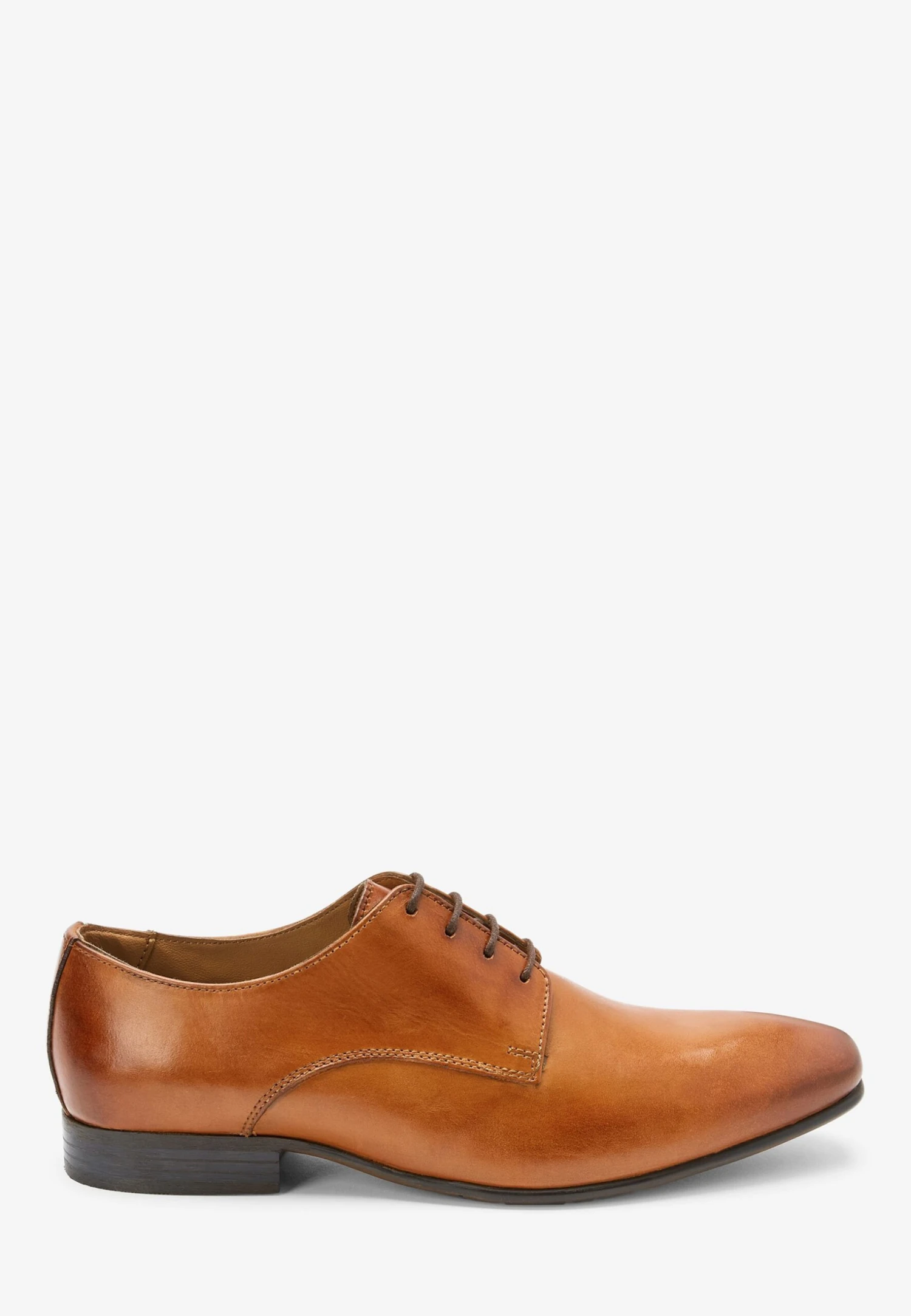 Next Tan Derby Shoes - Veterschoenen - Mottled Brown - Afbeelding 5