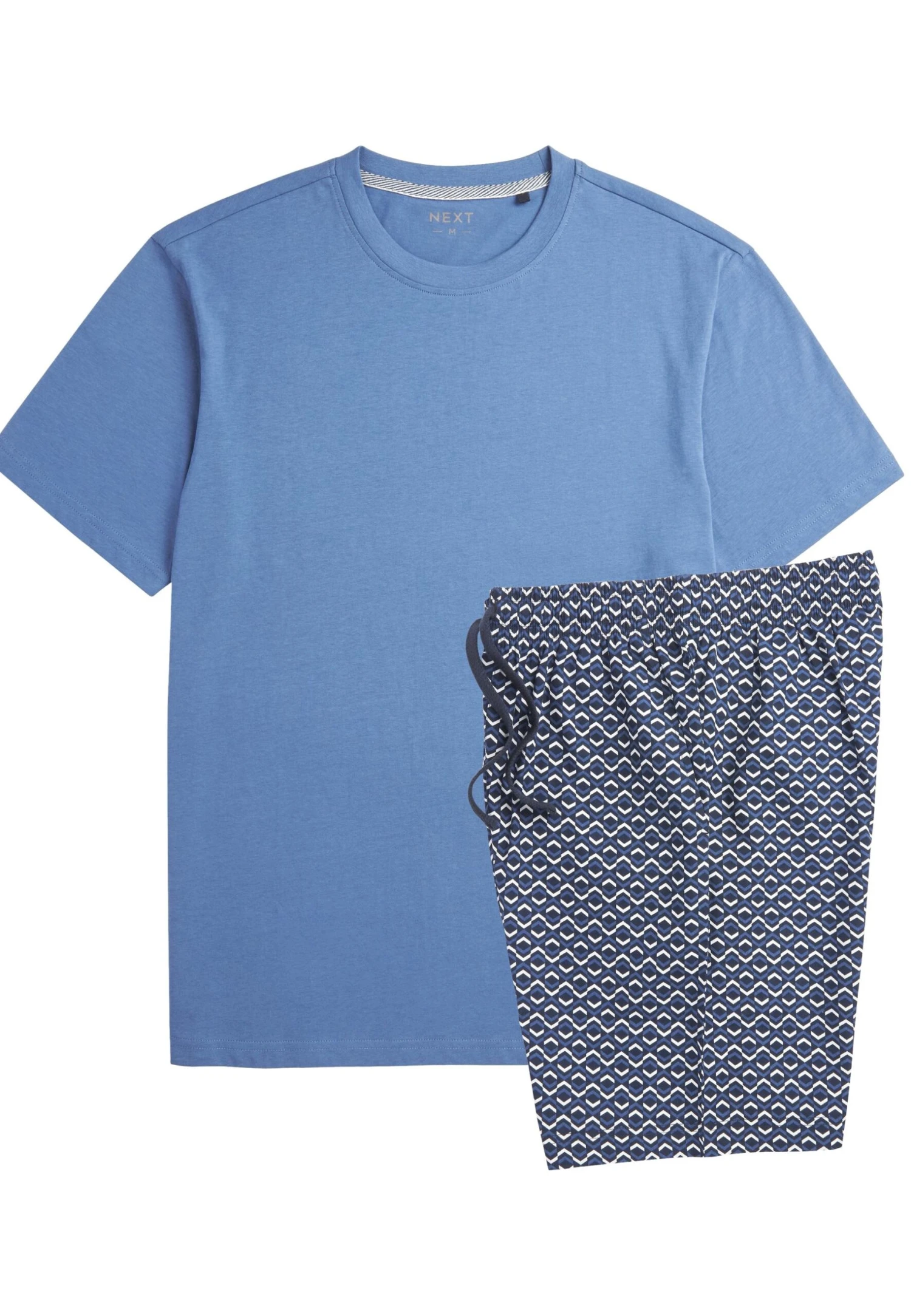 Next Set LightweightStandard - Pyjama - Blue Geo - Afbeelding 6