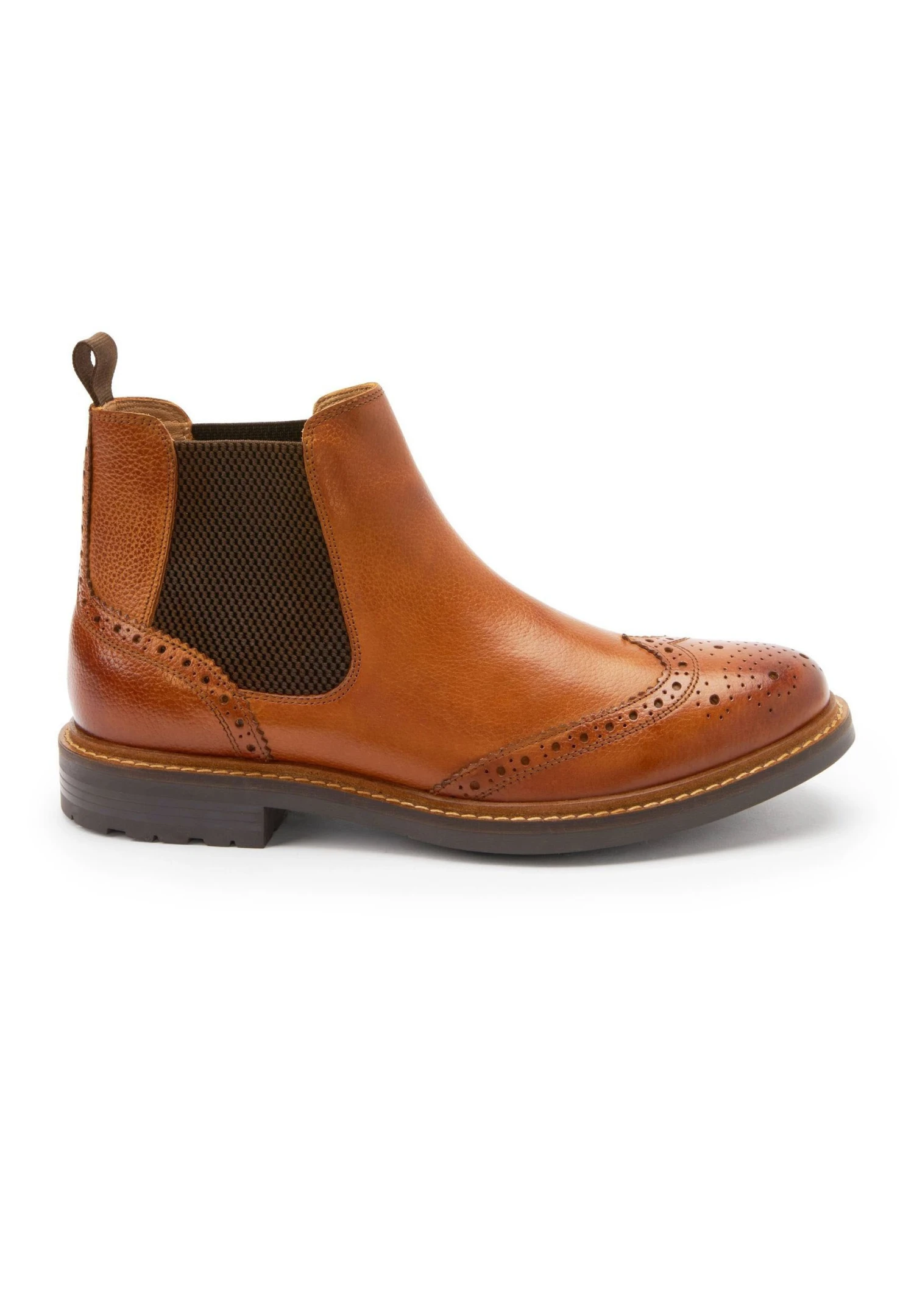 Next Modern Heritage Brogue Standard - Korte Laarzen - Tan Brown - Afbeelding 2