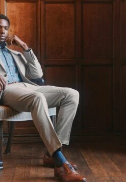 Next Blend Donegal- Pantalon - Taupe