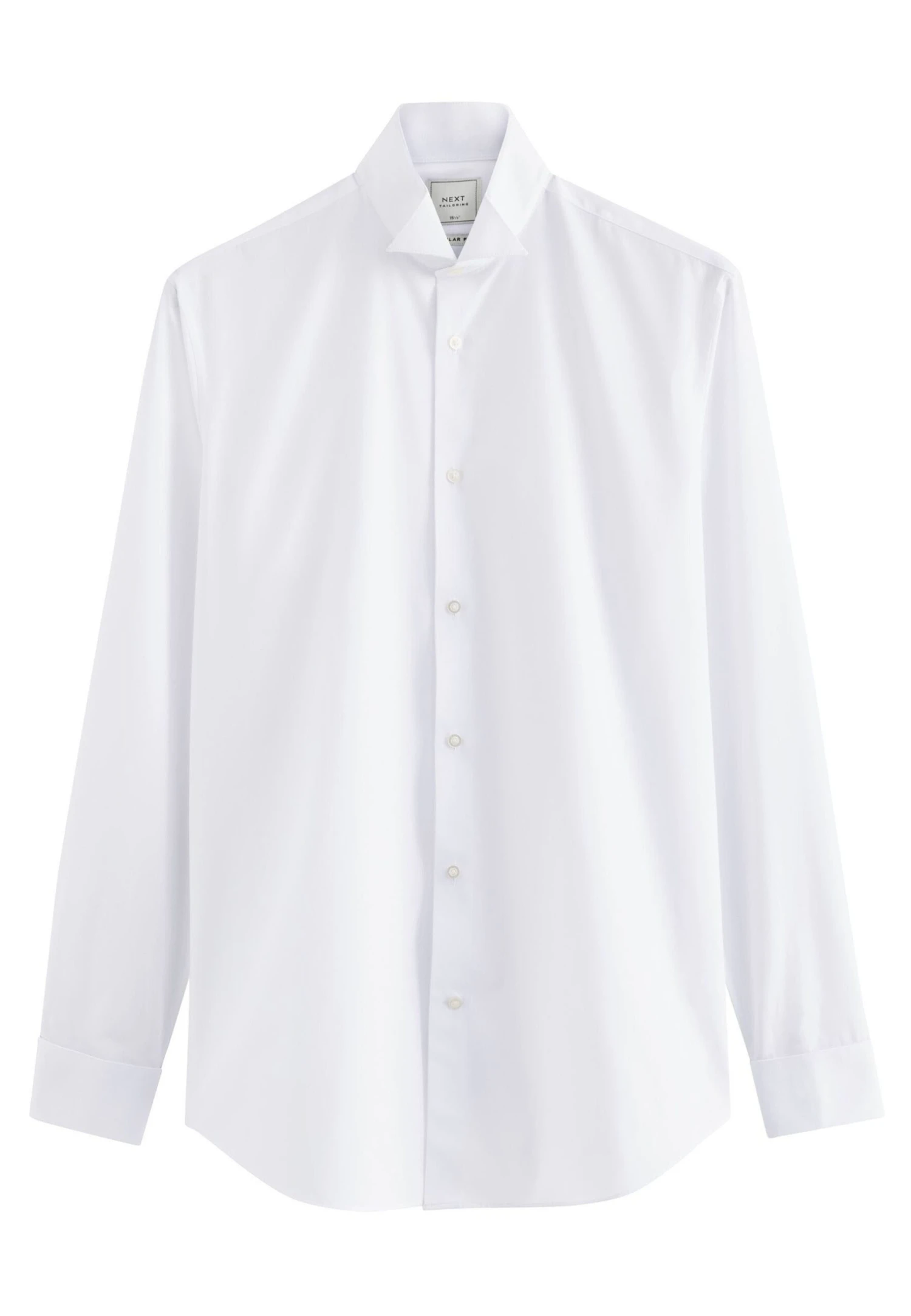 Next Easy Care Wing Collar Double Cuff - Zakelijk Overhemd - White - Afbeelding 3