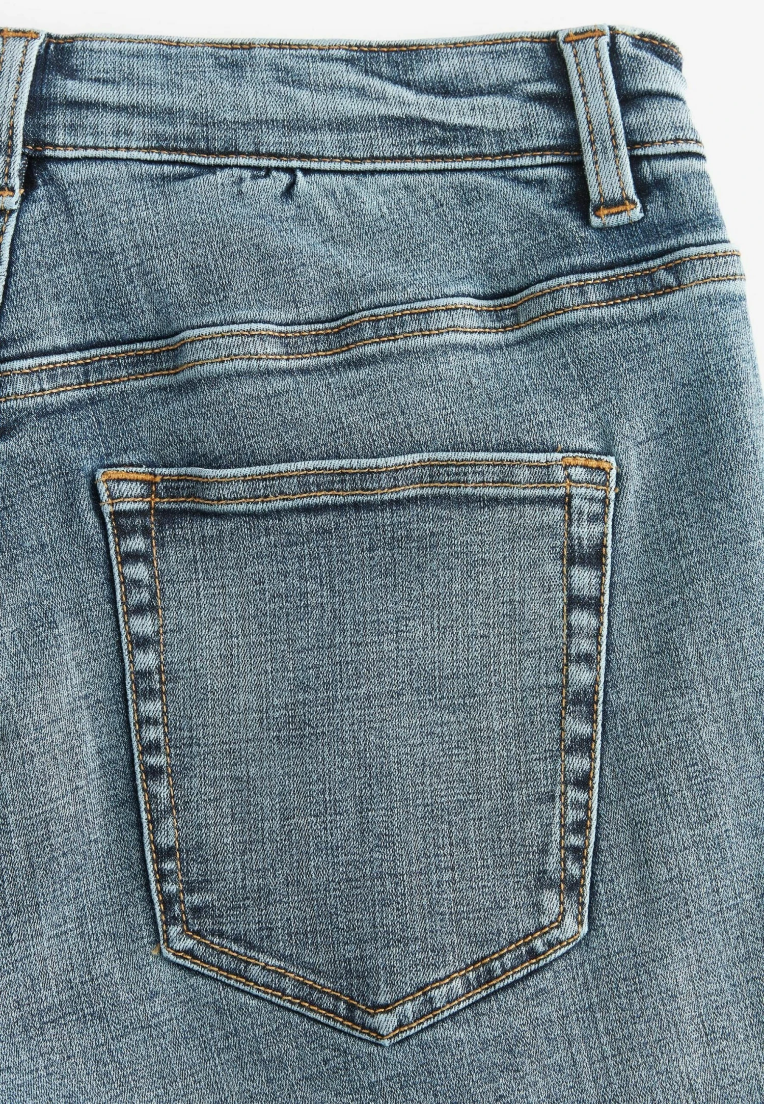 Next Motion Flex Soft Touch - Straight Leg Jeans - Mid Blue - Afbeelding 7