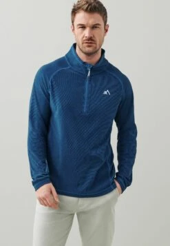 Next Duratrek Lightweight Zip Neck- Windjack - Cobalt Blue