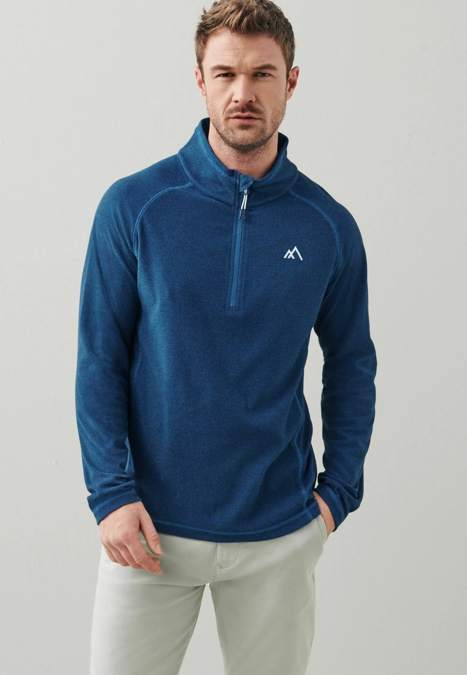 Next Duratrek Lightweight Zip Neck- Windjack - Cobalt Blue