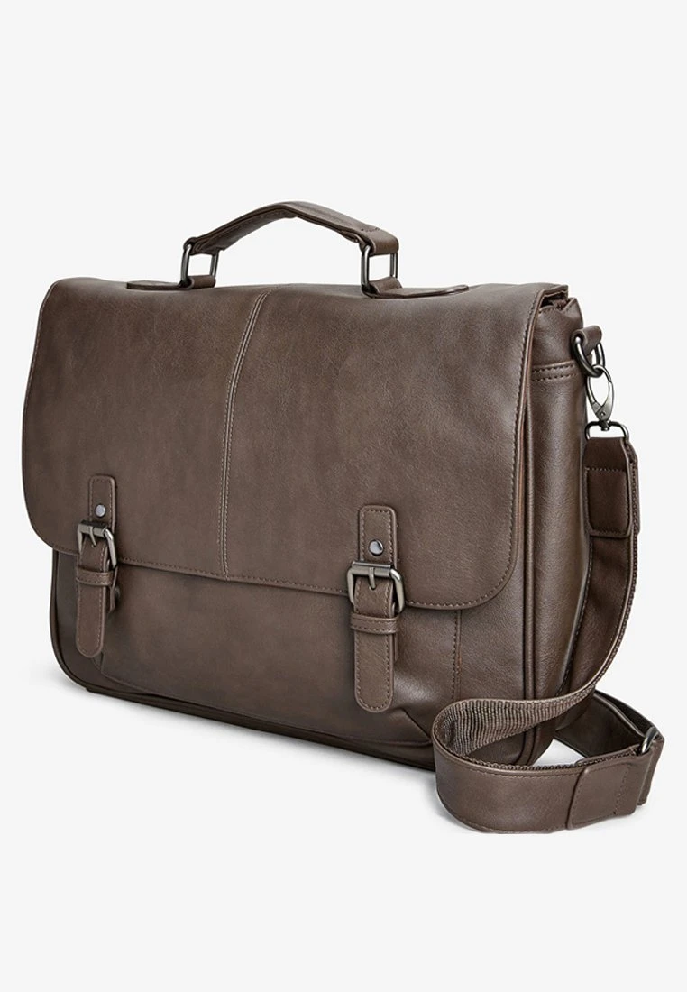 Next Aktetas - Brown - Afbeelding 3