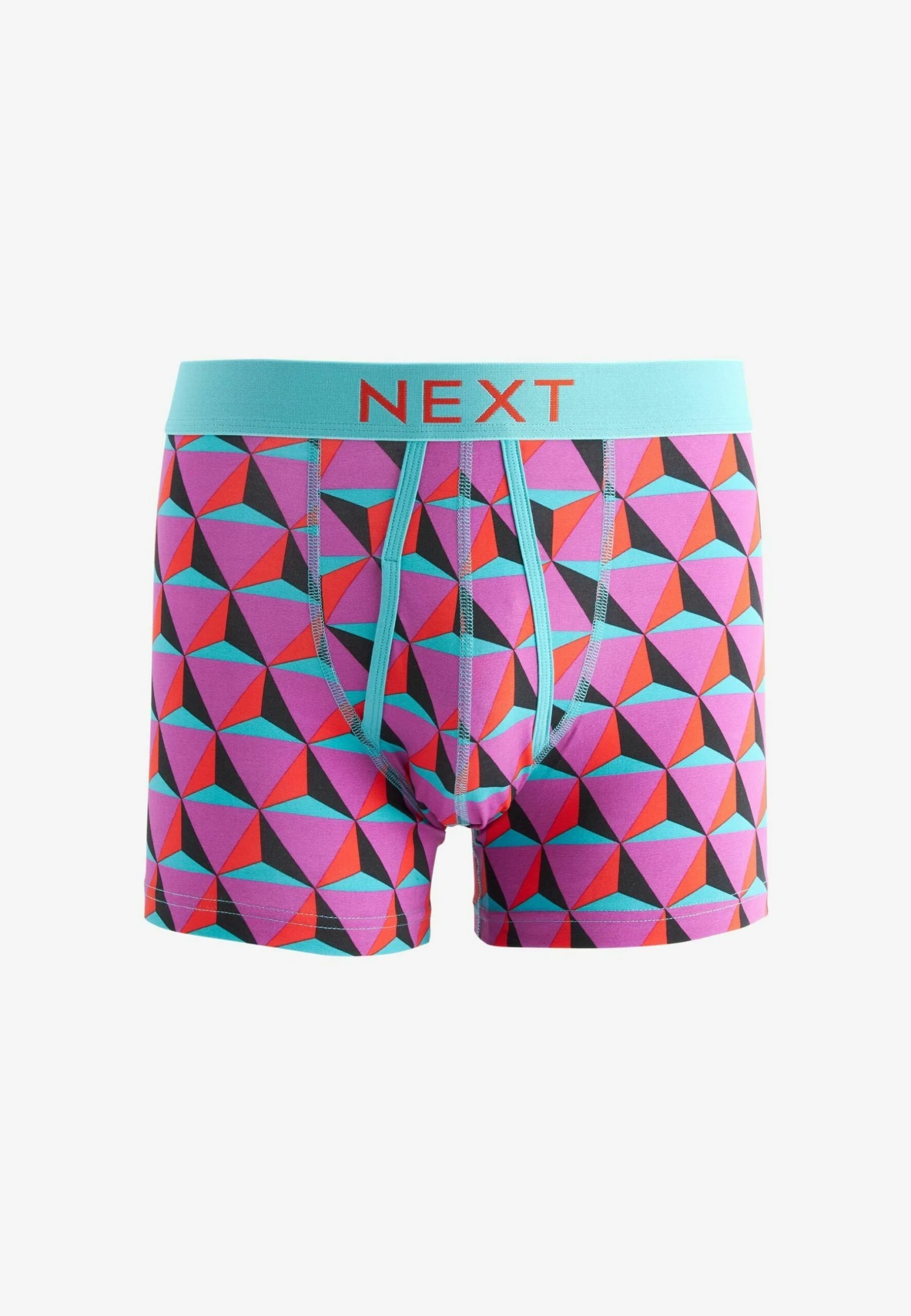 Next A-Front 8 Pack - Onderbroeken - Blue Pink Geo - Afbeelding 7