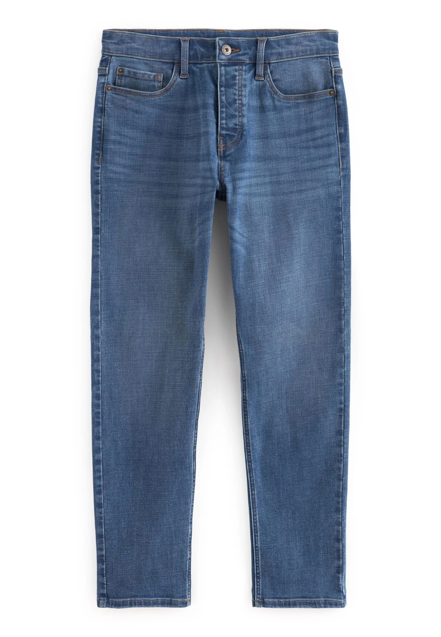 Next Motion Flex Soft Touch - Straight Leg Jeans - Light Blue - Afbeelding 5