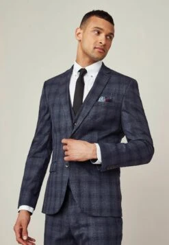Next Check Suit - Colbert - Blue