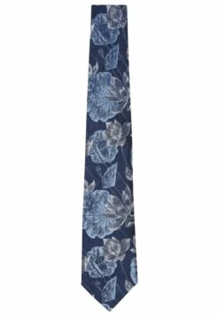Next Pattern Regular - Stropdas - Dark Blue Floral