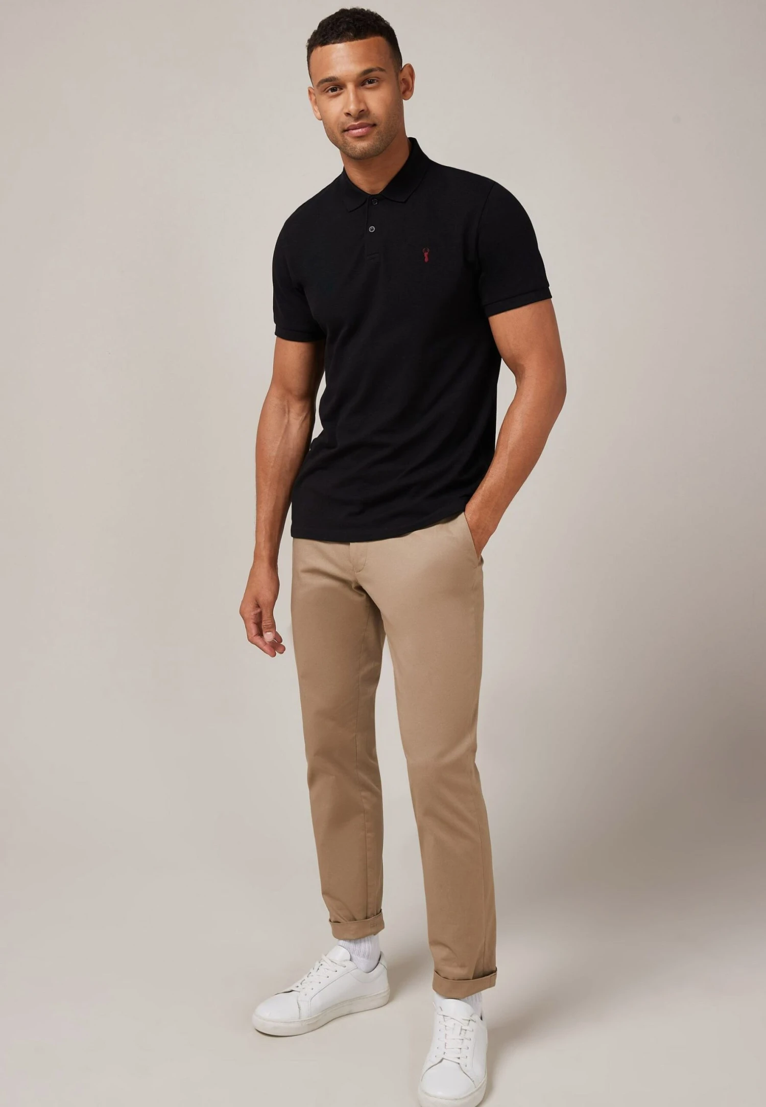 Next Pique- Poloshirt - Black