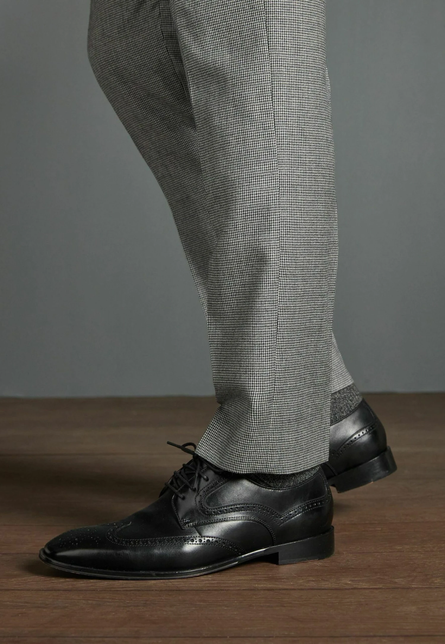 Next Signature Italian Piped Edge Brogues Standard - Veterschoenen - Black - Afbeelding 2