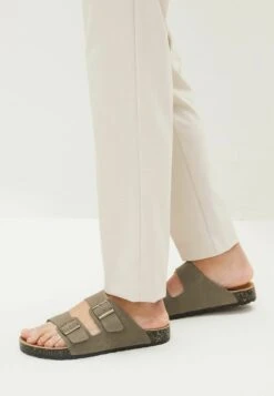 Next Double Strap Standard - Muiltjes - Taupe