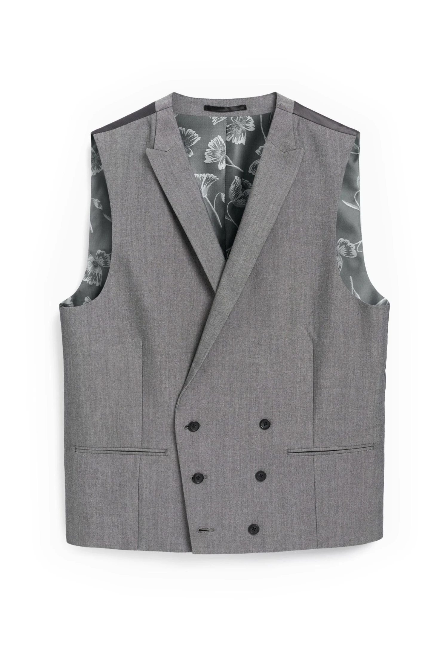 Next Morning Suit - Bodywarmer - Light Grey - Afbeelding 5
