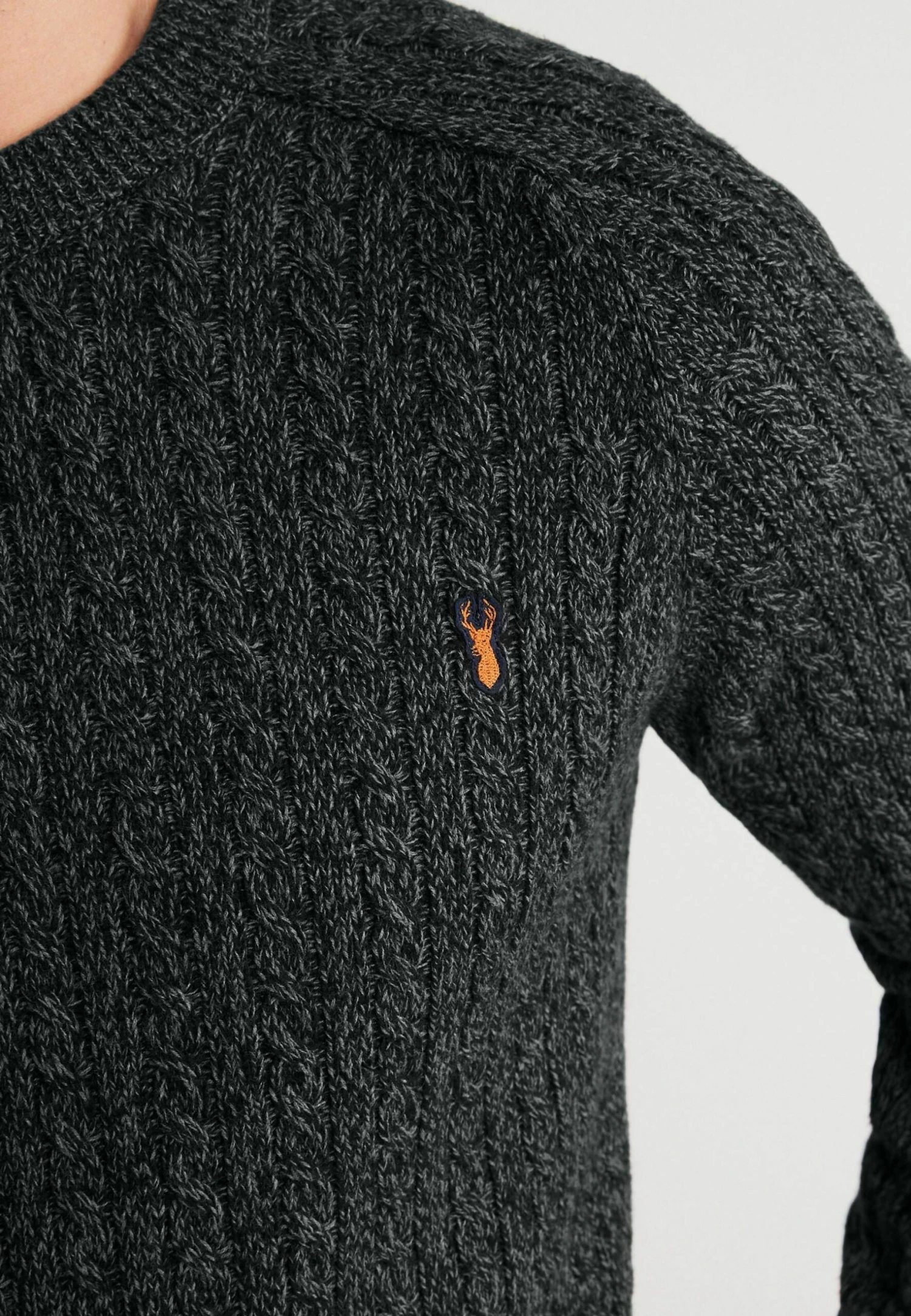 Next Crew Neck - Trui - Grey - Afbeelding 4