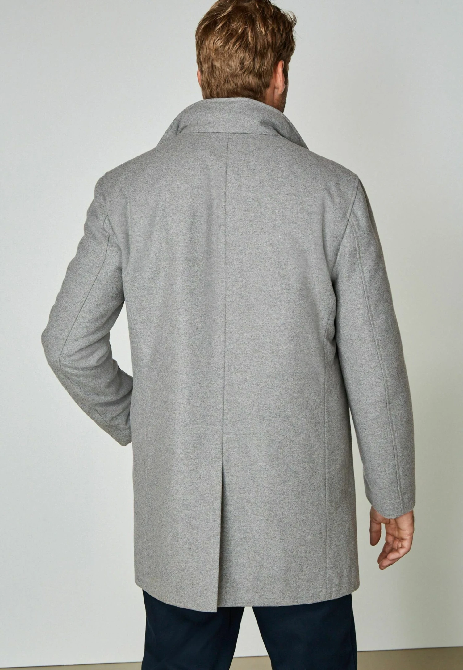 Next Signature Italian Rich With Removable Gile - Mantel - Light Grey - Afbeelding 8