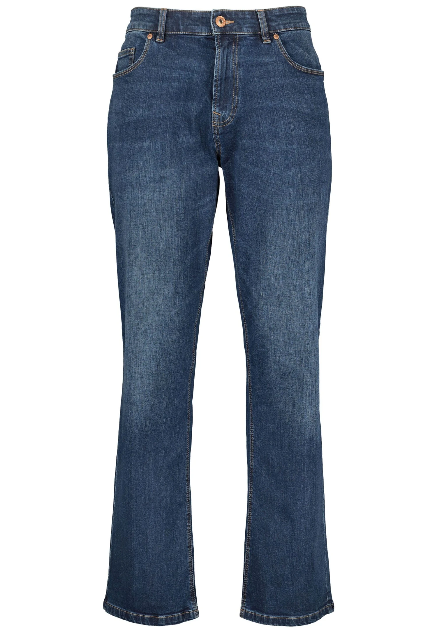 Next Relaxed Fit Jeans - Mottled Blue - Afbeelding 4