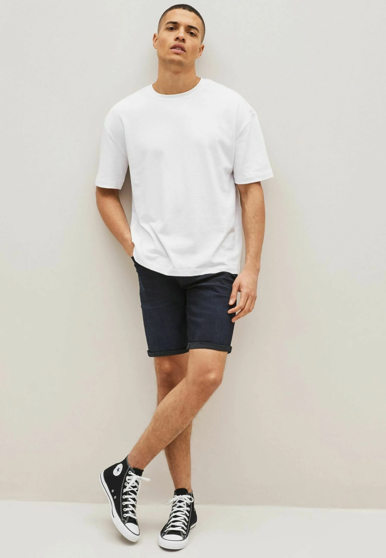 Next Stretch- Jeansshort - Blue Black - Afbeelding 2