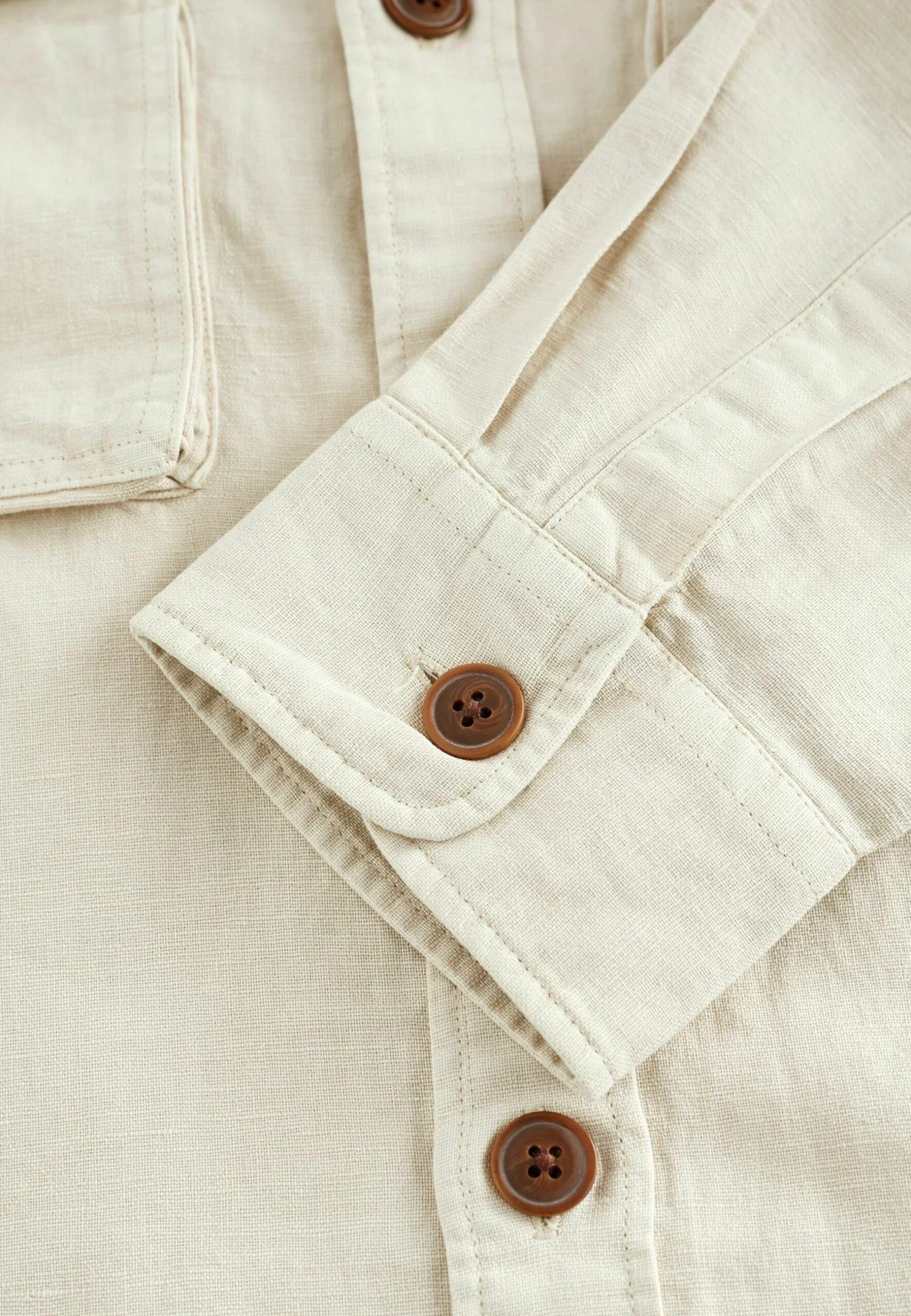 Next Standard - Lichte Jas - Ecru White - Afbeelding 7