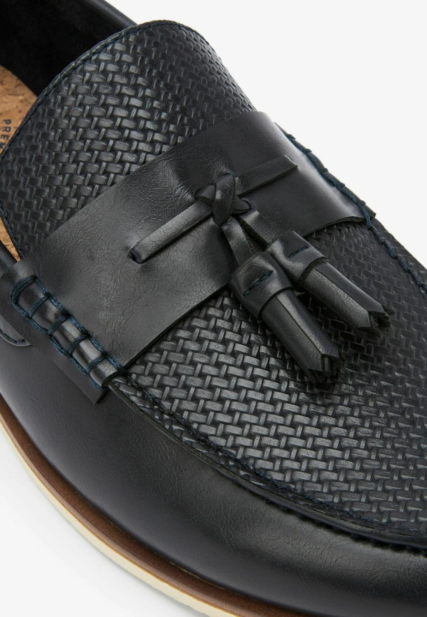 Next Embossed Tassel - Mocassins - Navy - Afbeelding 5